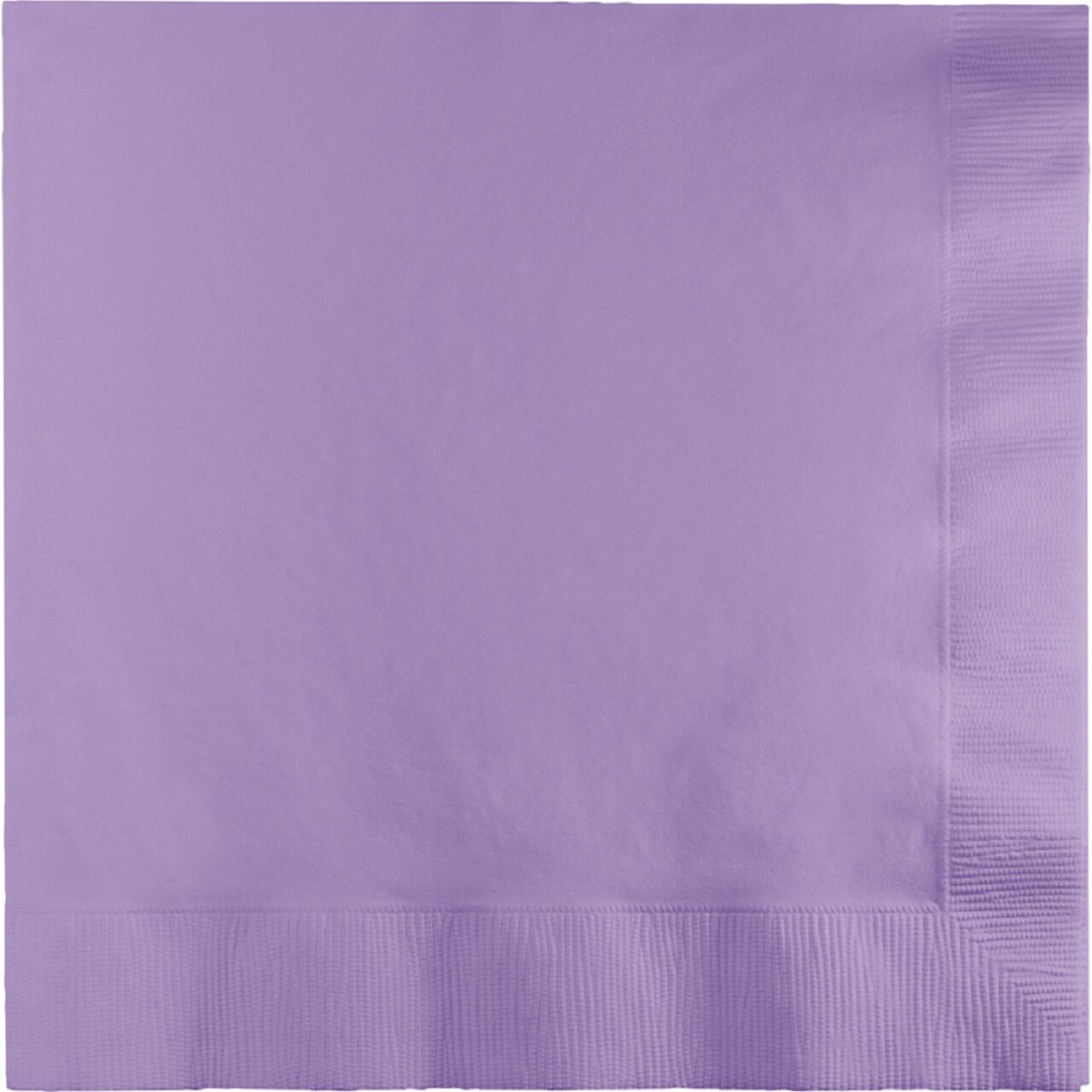 Party Central 2-Ply Disposable Luncheon Napkins - 6.25" - Luscious Lavender - Club Pack of 600